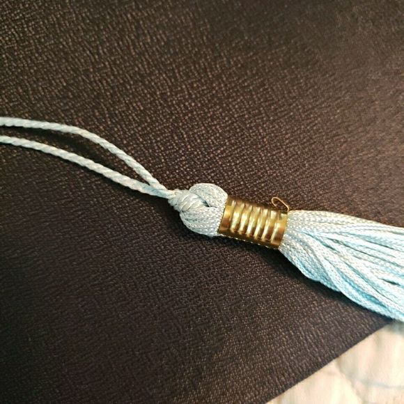 Masters Graduation Cap and Gown Laurel Jostens Size 58 Zip Up Black VTG 90s - Picture 16 of 16